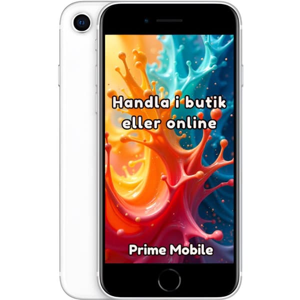 iPhone SE (2020) 128GB 100% Batterihälsa Som ny Vit