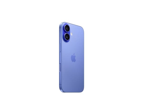 Apple iPhone 16 , 15,5 cm (6.1"), 2556 x 1179 piksler, 128 GB, 48 MP, iOS 18, Blå