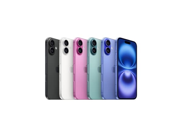 Apple iPhone 16 256GB Black, 15.5 cm (6.1"), 2556 x 1179 pixels, 256 GB, 48 MP, iOS 18, Black