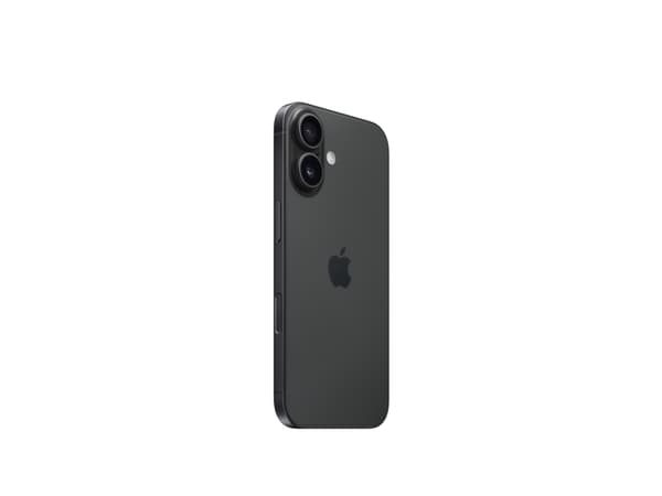 Apple iPhone 16 256GB Black, 15.5 cm (6.1"), 2556 x 1179 pixels, 256 GB, 48 MP, iOS 18, Black