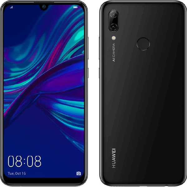P Smart 2019 Midnight Black 64 GB Klass B (refurbished) Blå