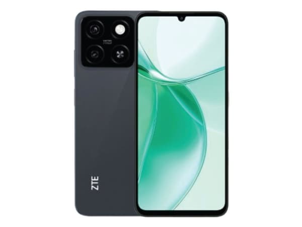 ZTE Blade A55 - 4G pekskärmsmobil - dual-SIM - RAM 4 GB / Internminne 64 GB - microSD slot - 6.75" - 1600 x 720 pixlar (90 Hz) - 2 bakre kameror 13 M