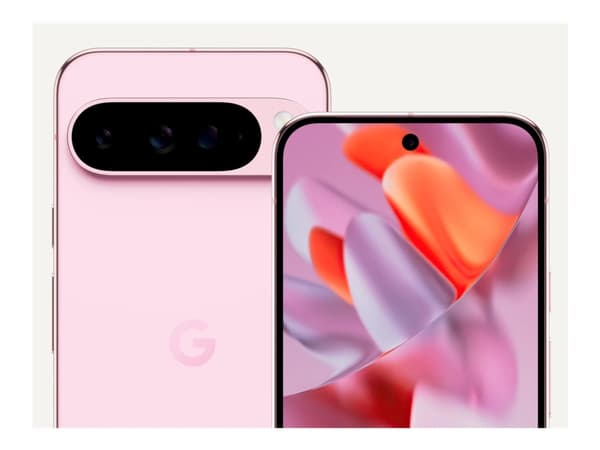 Google Pixel 9 Pro - 5G smarttelefon - dobbelt-SIM - RAM 16 GB / Internminne 128 GB - OLED-display - 6.3" - 1280 x 2856 piksler (120 Hz) - 3x bakkame