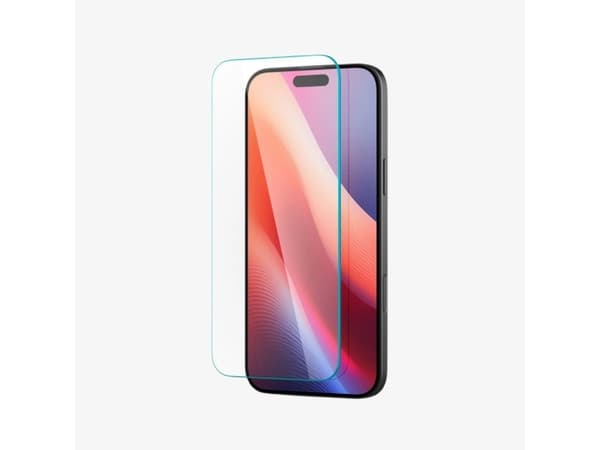 Spigen Glas.tR Slim HD, Apple, iPhone 16 Plus / iPhone 15 Plus, Slagbestandig, Ripebestandig, Gjennomsiktig, 1 stykker