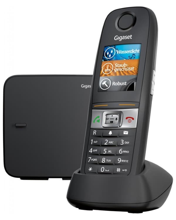 Telefon bezprzewodowy E630 Sort