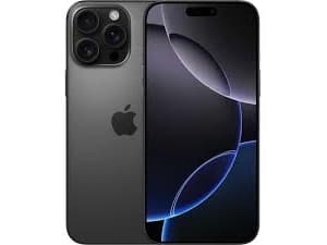 Apple IPhone 16 Pro 256GB Black Titanium DE Svart
