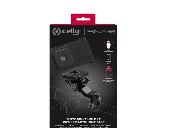 Celly SNAPMAGFLEXBK, Mobiltelefon/smarttelefon, Plate / UMPC, Passiv holder, Universell, Sort