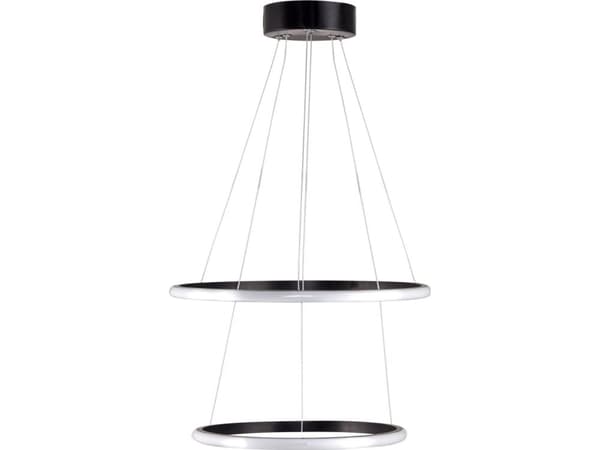 Taklampe Opviq Lustra Leonis Sort-Hvit Lys