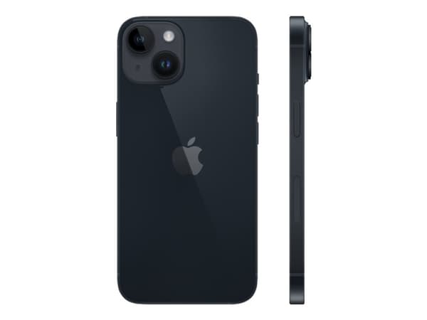 Apple iPhone 14 - 5G smartphone - dual-SIM / Internminne 128 GB - OLED-skärm - 6.1" - 2532 x 1170 pixlar - 2 bakre kameror 12 MP, 12 MP - front camer