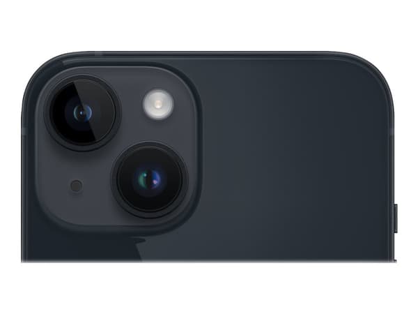 Apple iPhone 14 - 5G smartphone - dual-SIM / Internminne 128 GB - OLED-skärm - 6.1" - 2532 x 1170 pixlar - 2 bakre kameror 12 MP, 12 MP - front camer