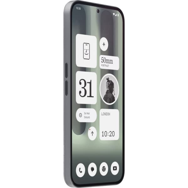 Nothing Phone (2a) Plus 5G -puhelin, 256/12 Gt, harmaa