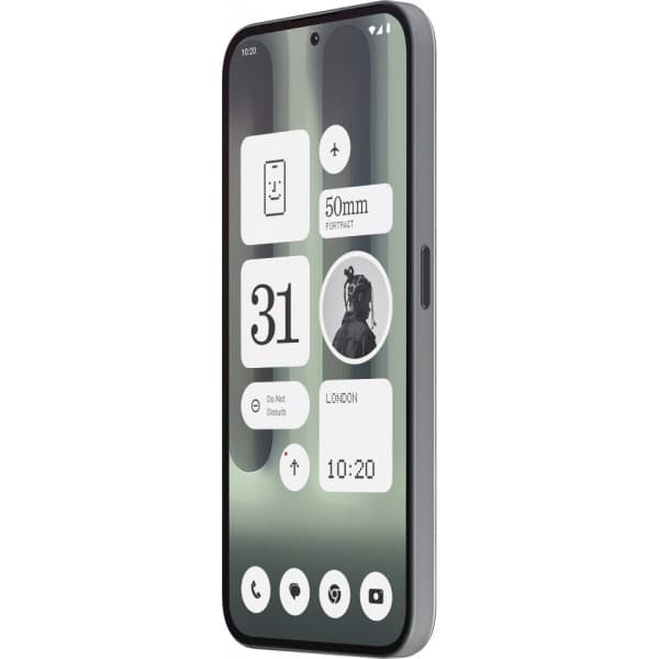 Nothing Phone (2a) Plus 5G -puhelin, 256/12 Gt, harmaa