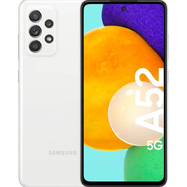 Galaxy A52 Awesome White 128 GB Klass B (refurbished)