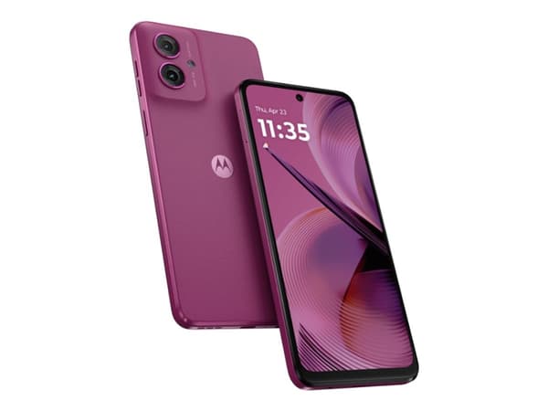 Motorola Moto G55 - 5G smarttelefon - dobbelt-SIM - RAM 8 GB / Internminne 256 GB - microSD slot - LCD-display - 6.49" - 2400 x 1080 piksler (120 Hz)