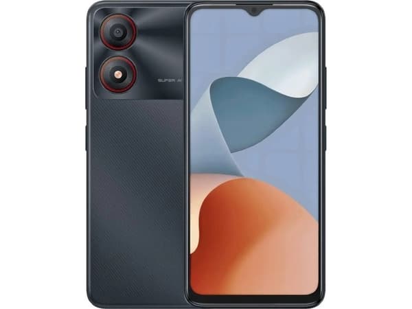 ZTE Blade A34, 16,8 cm (6.6"), 720 x 1612 pixel, 2 GB, 64 GB, 8 MP, Grå