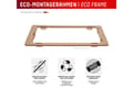 Pikkukuva 5 / 5: Displex 02001, Apple, iPhone 16, Smudsafvisende, Slagbestandig, Ridseresistent, Transparent, 1 stk