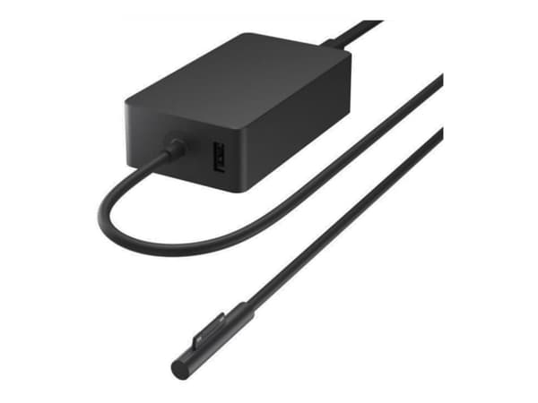 Microsoft Surface 65W Power Supply, Innendørs, AC, 1,7 m, Sort
