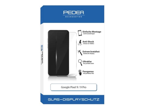 PEDEA näytön suojalasi Google Pixel 9+ 9 Pro (12170007)