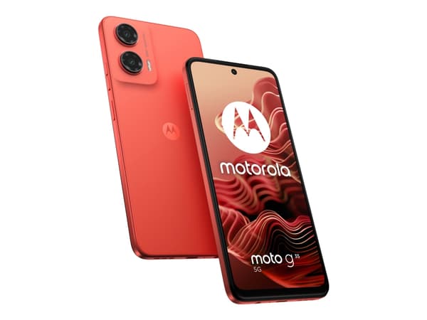 Motorola Moto G35 - 5G smarttelefon - dobbelt-SIM - RAM 4 GB / Internminne 128 GB - microSD slot - LCD-display - 6.72" - 2400 x 1080 piksler (120 Hz)