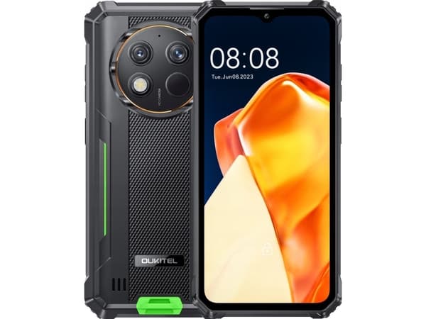 Oukitel G1 6/256 GB smarttelefon Svart og grønn (G1-GN/OL)