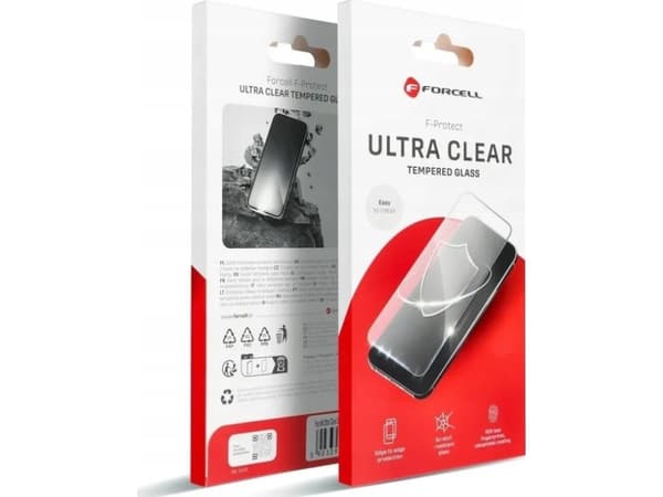 ForCell Szkło Hartowane Forcell Ultra Clear Glass - do Iphone 7 / 8 / SE 2020 / SE 2022 czarny