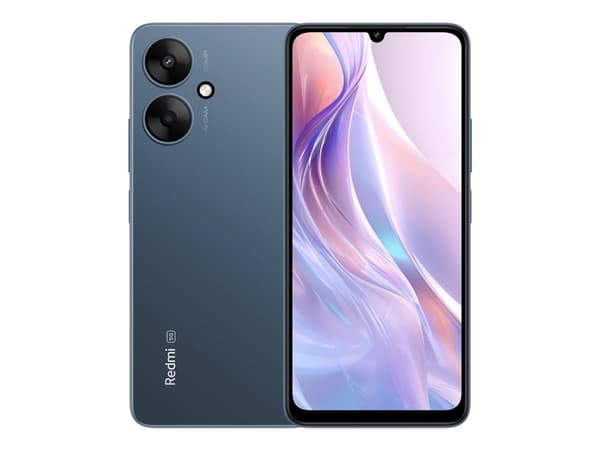 Xiaomi Redmi 13C 5G - 5G smarttelefon - dobbelt-SIM - RAM 4 GB / Internminne 128 GB - microSD slot - LCD-display - 6.74" - 1600 x 720 piksler (90 Hz) Blå