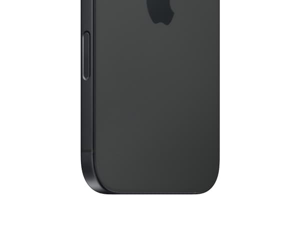 Apple iPhone 16 , 15,5 cm (6.1"), 2556 x 1179 pixlar, 128 GB, 48 MP, iOS 18, Svart