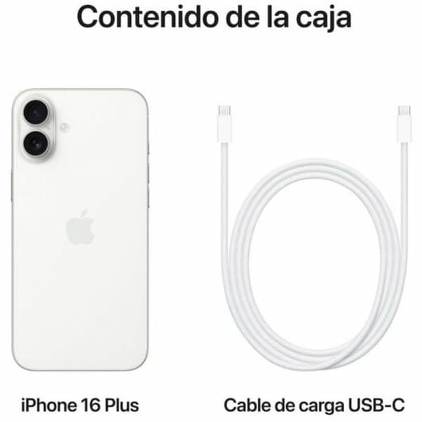 Smartphone Apple MXVV3QL/A Hexa Core 8 GB RAM 128 GB Hvid 6,7"