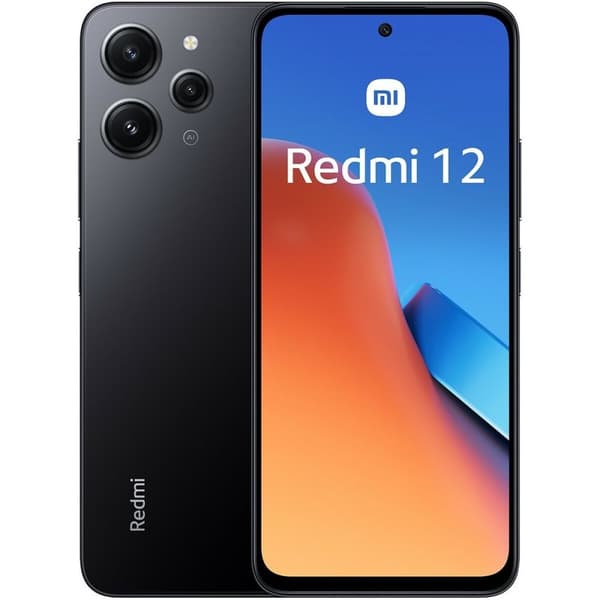 Smartphone Xiaomi REDMI 12 6,79" Sort 128 GB 4 GB RAM Sort