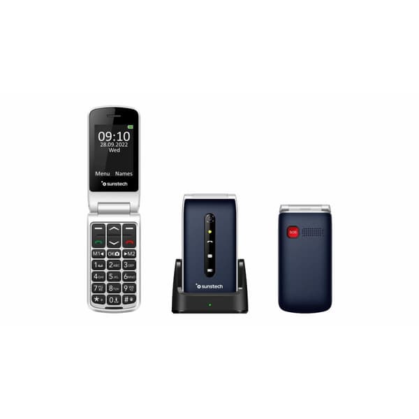 Mobiltelefon Sunstech CELT18BL Blå