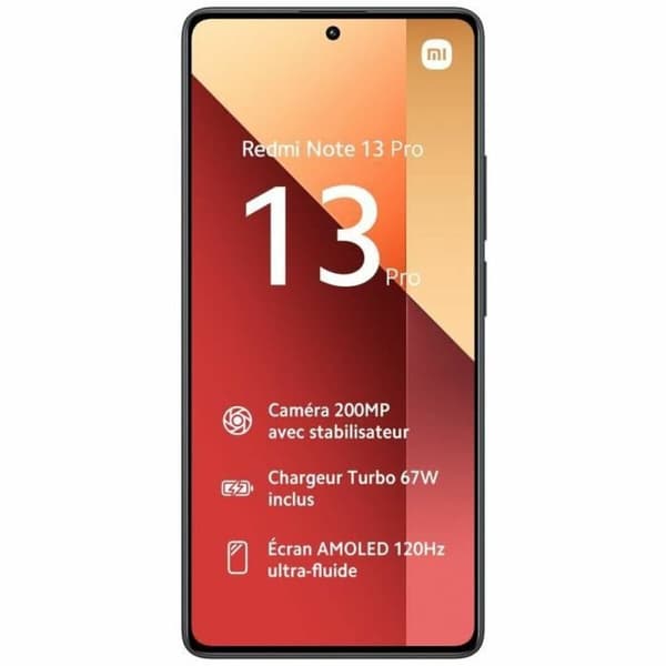 Smartphone Xiaomi Redmi Note 13 Pro 6,67" HELIO G99 ULTRA 12 GB RAM 512 GB Sort