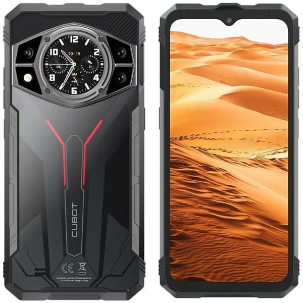 Smartphone Cubot KING KONG AX 6,6" 12 GB RAM 256 GB Sort Sort