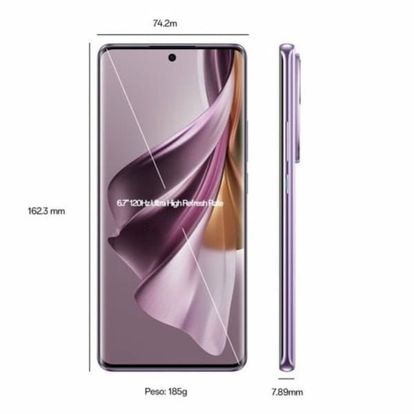 Smartphone Oppo Reno 10 Pro 6,7" Octa Core 12 GB RAM 256 GB Lilla