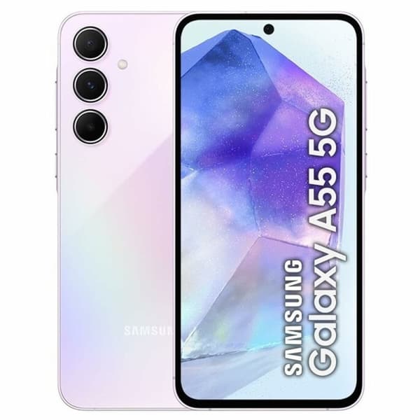 Smartphone Samsung Galaxy A55 5G 6,6" 8 GB RAM 256 GB Syren Violet