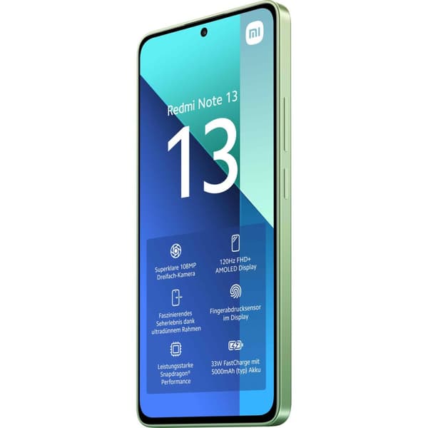 Smartphone Xiaomi REDMI NOTE 13 6,67" Snapdragon 685 6 GB RAM 128 GB Grøn Mint mint green