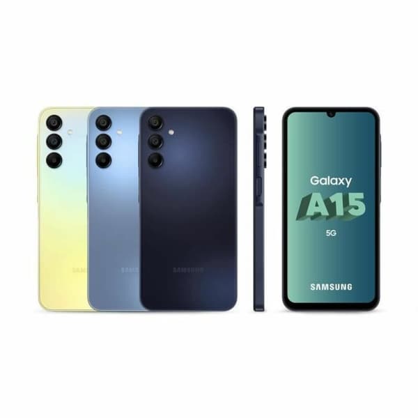 Smartphone Samsung Galaxy A15 4 GB Blå Sort 6,5" Mediatek Dimensity 6100+ 128 GB