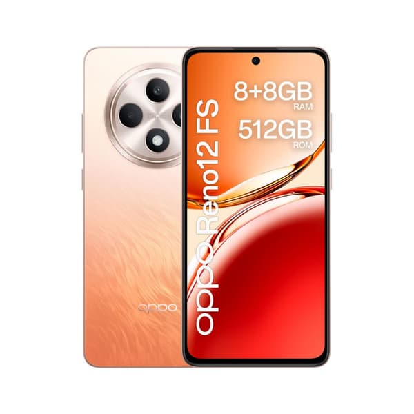 Smartphone Oppo Reno 12FS 6,67" 8 GB RAM 512 GB Orange QUALCOMM SNAPDRAGON 685 Ravfarvet, Orange
