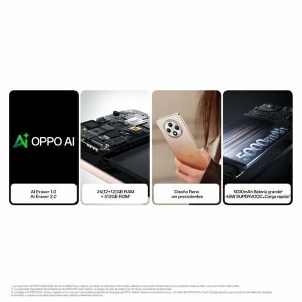 Smartphone Oppo OPPO Reno12 FS 5G 6,7" Octa Core 12 GB RAM 512 GB 2 TB Grøn