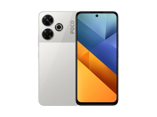 POCO M6 4G, 17,2 cm (6.79"), 6 GB, 128 GB, 108 MP, Android 14, Sølv Sølv