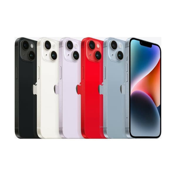 Smartphone Apple IPHONE 14 Svart A15 6,1" 256 GB