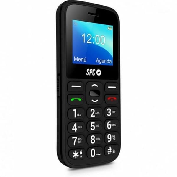 Mobiltelefon för seniorer SPC FORTUNE 2 4G 1,77" Svart 64 GB 4G LTE