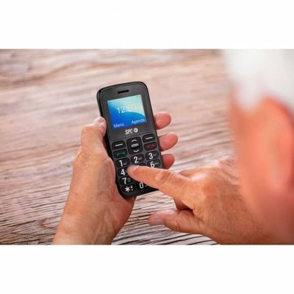 Mobiltelefon för seniorer SPC FORTUNE 2 4G 1,77" Svart 64 GB 4G LTE