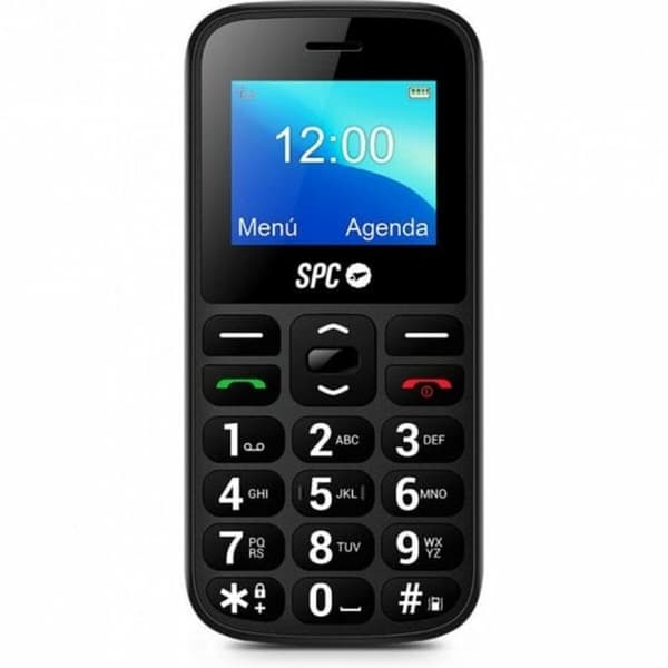 Mobiltelefon för seniorer SPC FORTUNE 2 4G 1,77" Svart 64 GB 4G LTE