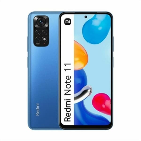 Smartphone Xiaomi Note 11 Octa Core 6 GB RAM 128 GB Blå Blå