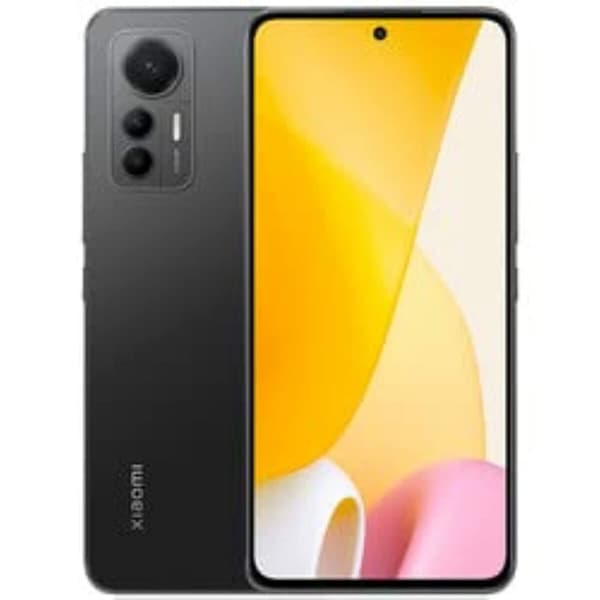 Smartphone Xiaomi 12 Lite 5G 6,55" 8 GB 256 GB 8 GB RAM Octa Core Snapdragon 778G Svart