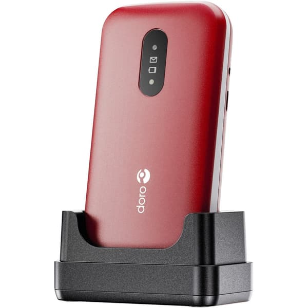 Doro 2821 4G Röd/Vit
