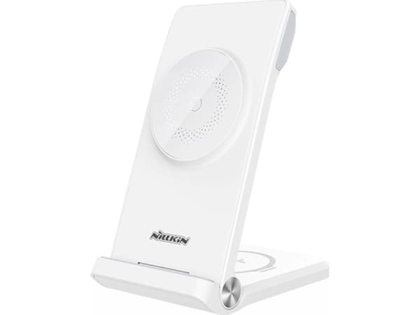 Nillkin Nillkin Wireless Charging Powertrio 3in1 MagSafe + końcówka do Samsung