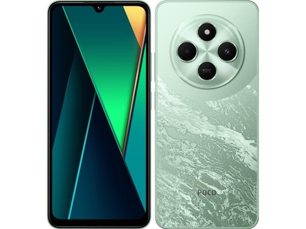 Xiaomi POCO C75 - 4G pekskärmsmobil - dual-SIM - RAM 8 GB / Internminne 256 GB - OLED-skärm - 3 st. bakre kameror - front camera