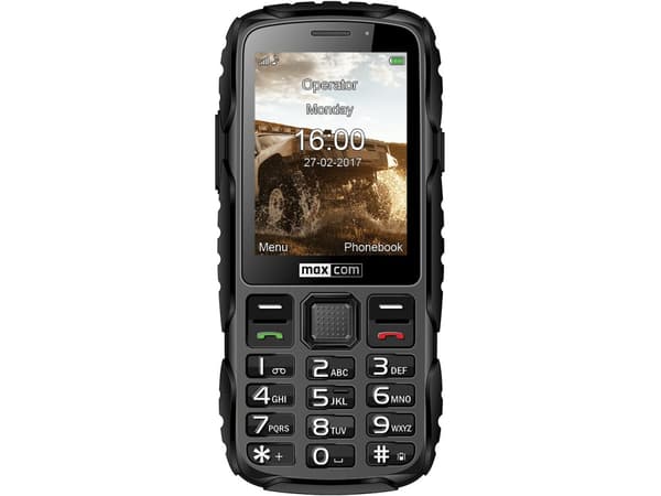 MaxCom Strong MM920, Bar/Sperre, 7,11 cm (2.8"), 2 MP, Bluetooth, 1400 mAh, Sort Sort