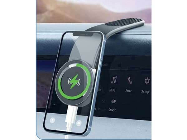 2GO FlexCharge, Automatisk, Cigarr tändare, Trådlös laddning, Svart